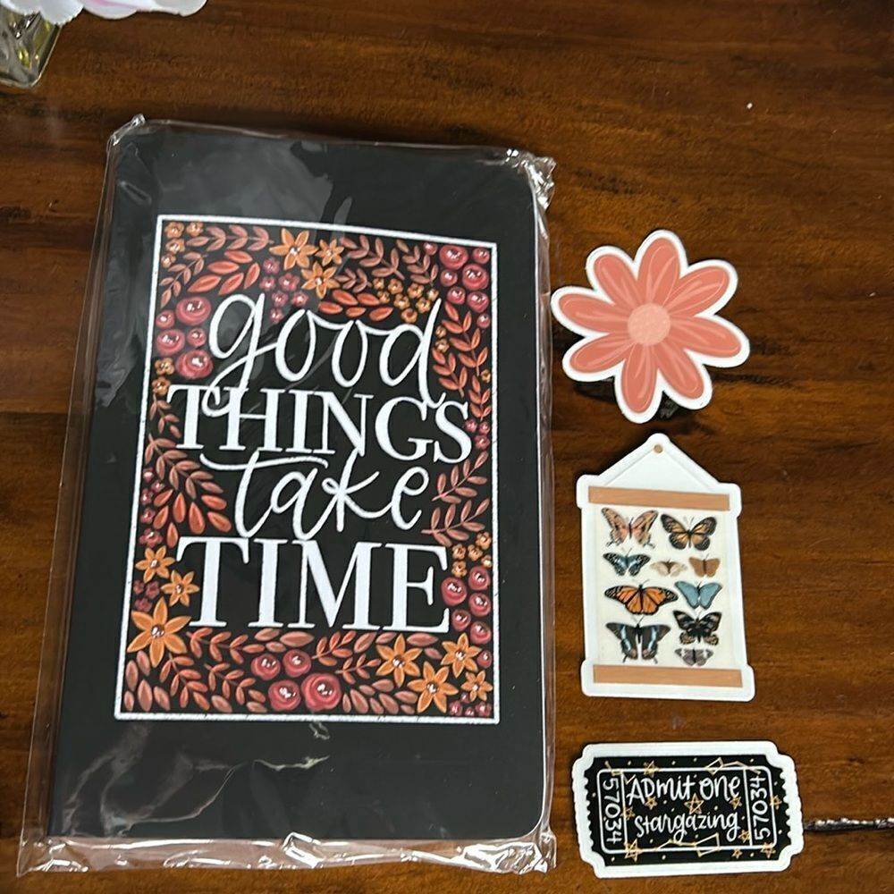 Elyse Breanne notebook plus 3 stickers all new